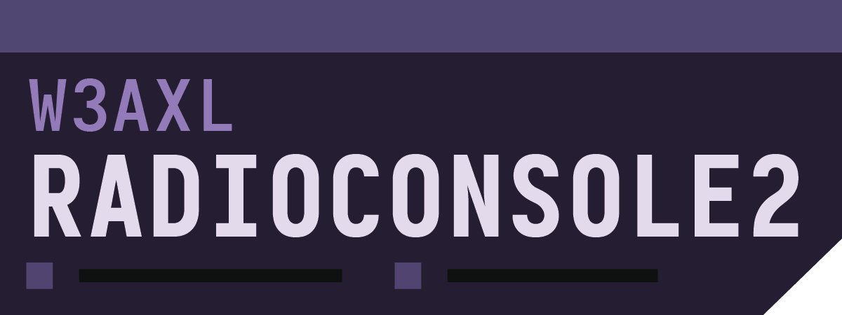RadioConsole2 - Home